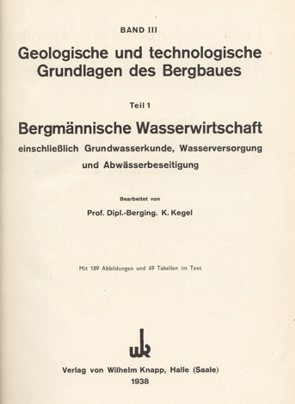 BN_Bergmnnische Wasserwirtschaft 1938