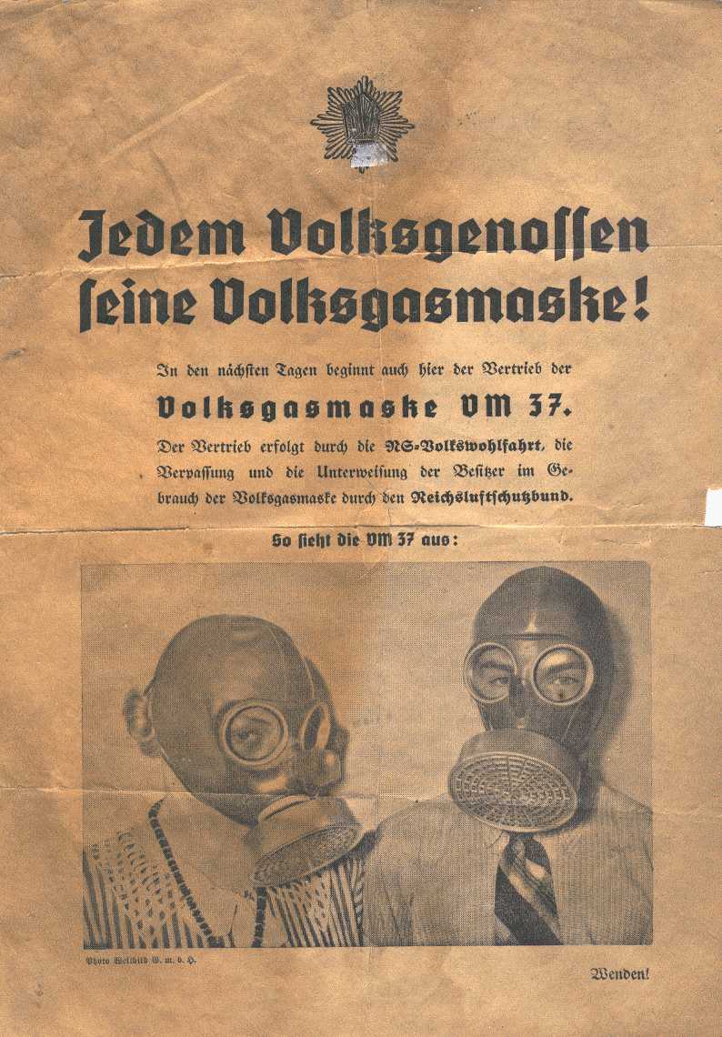 gasmaskenwerbung